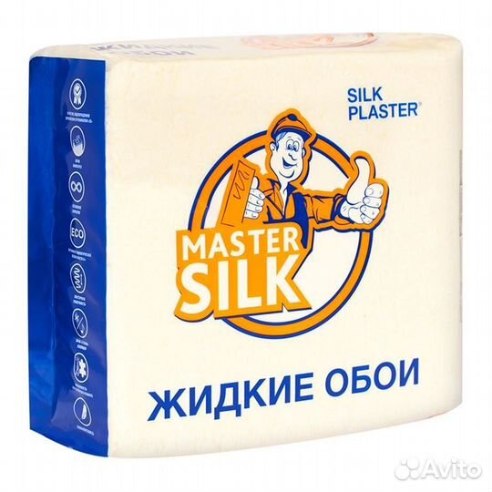 Жидкие обои Мастер Шелк 1 (Master Silk 1), оттенок