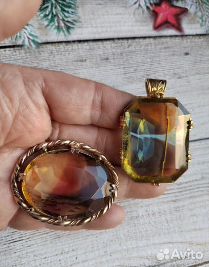 Броши винтажные