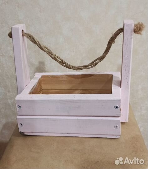 Ящик деревянный флористический