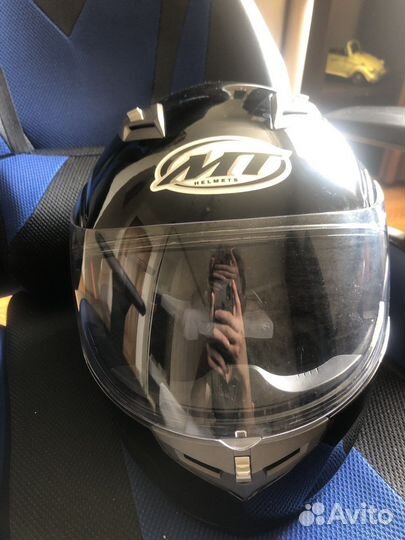 Мото шлем мт