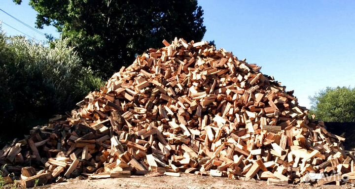 Дрова чурками
