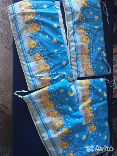 Бортики в детскую кроватку