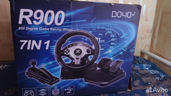 Игровой руль 900 градусов