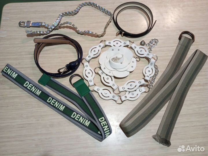 Ремни-резинки, галстуки, запонки