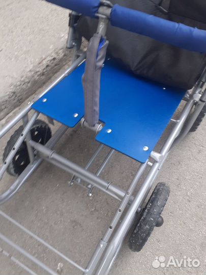 Санки на колесах для больших детей (рост 140 см)