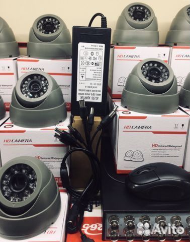 Комплект на 16 камер AHD 1080р