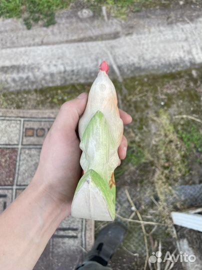 Петух лрти СССР игрушка детская резиновая