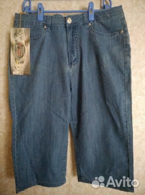 Джинсовые бриджи женские 35,бренд Xing Rui,новые