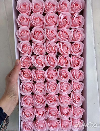 Цветы из мыла