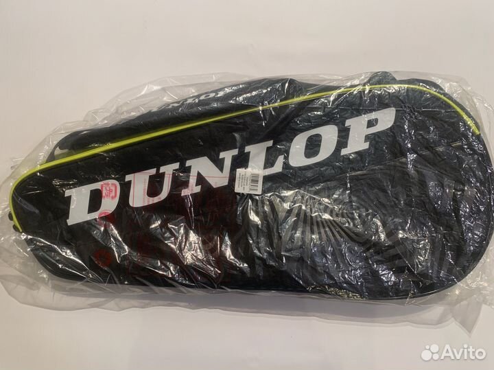 Теннисная сумка Dunlop SX Club 3 25L Black/Yellow