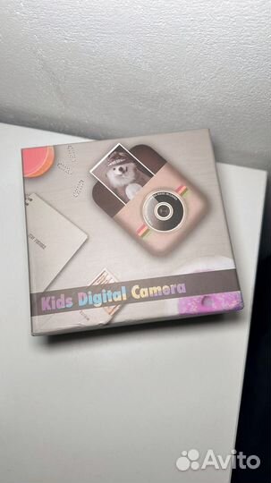 Детский фотоаппарат с моментальной печатью