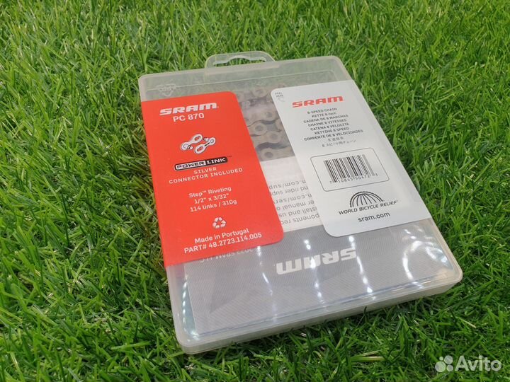 Цепь 6/7/8 скоростей Sram PC-870 звеньев 114