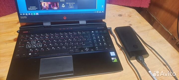 Игровая пушка. Hp omen 15 i7 8750 1060 6gb