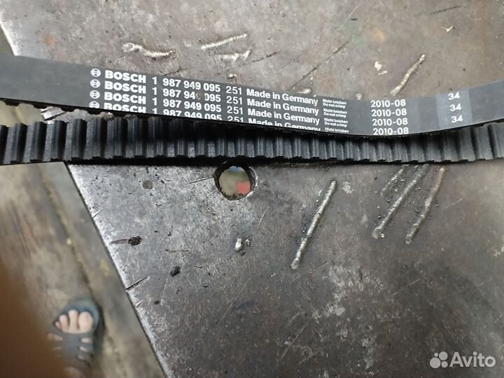 Ремень грм granta калина 8 клап