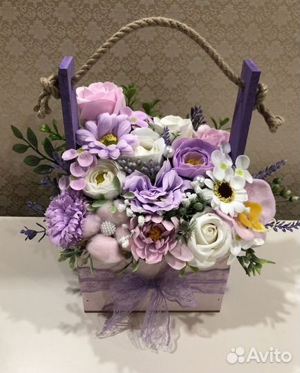 Мыльные букеты