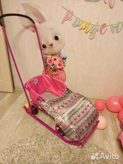 Санки коляска ника