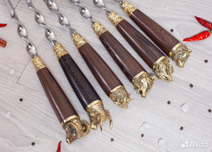 Набор шампуров - Пирушка на опушке