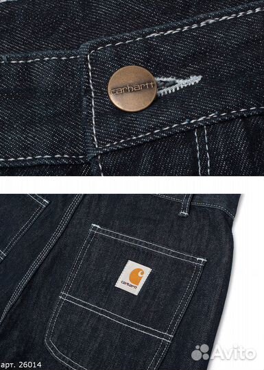 Джинсы Carhartt черные