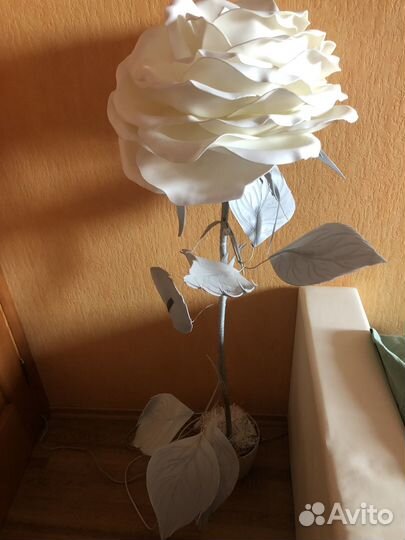 Светильник Роза из изолона