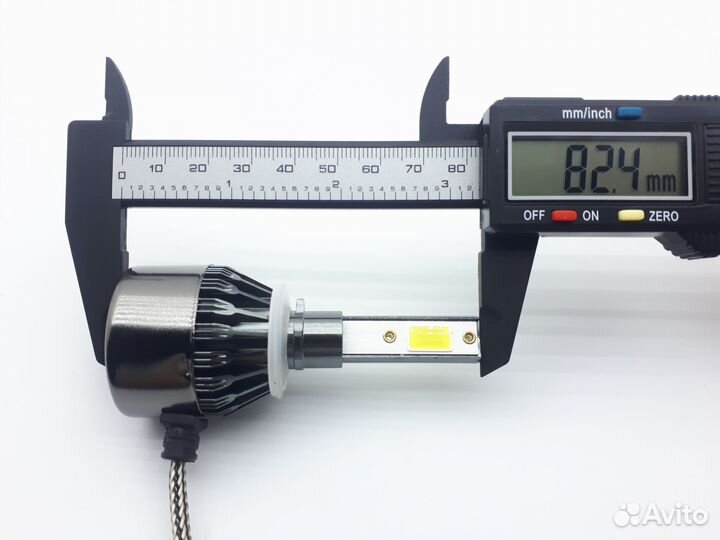 Светодиодные лампы led H27 6500k комплект