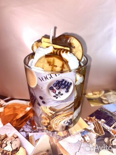 Десертная свеча (свечи ручной работы )