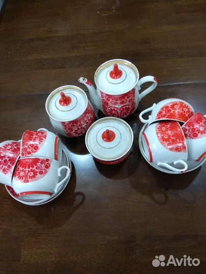 Чайный сервиз времен СССР