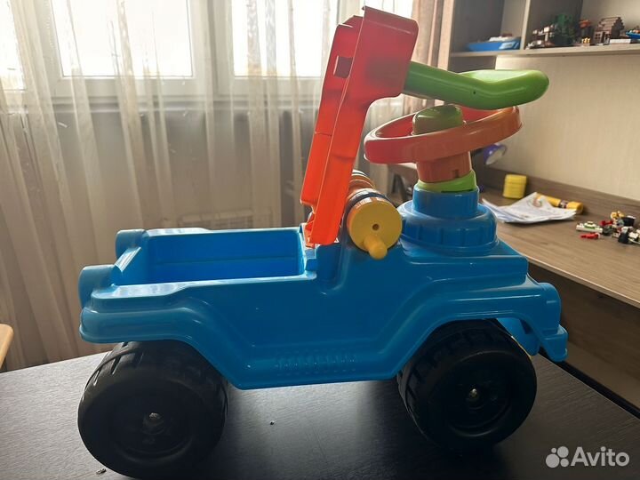 Машина каталка полесье