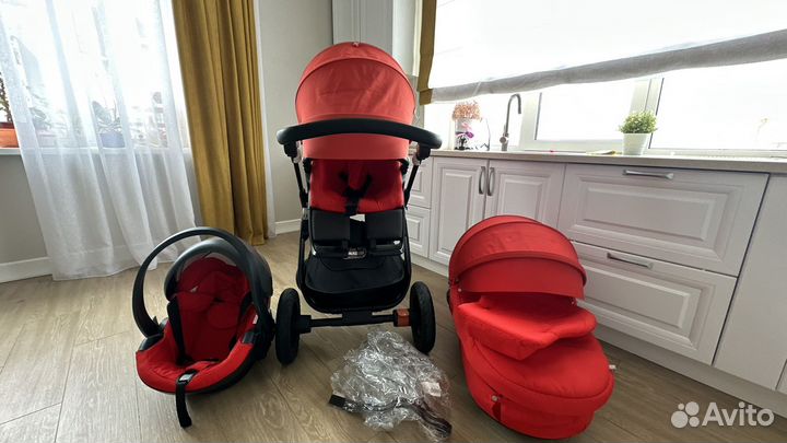Коляска stokke trailz 3 в 1
