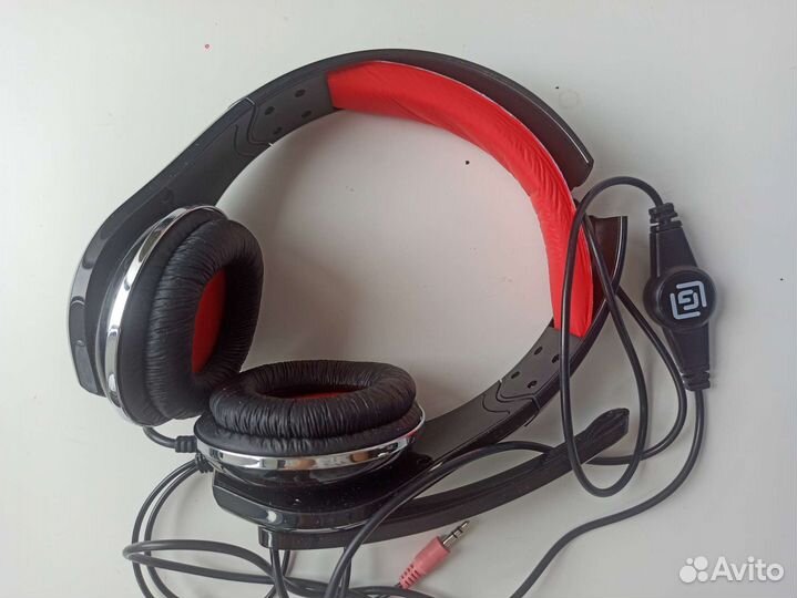 Наушники гарнитура playstation sven на запчасти