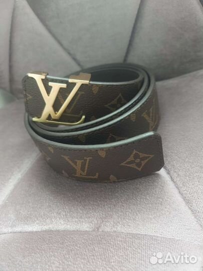 Louis vuitton ремень кожа 115/46