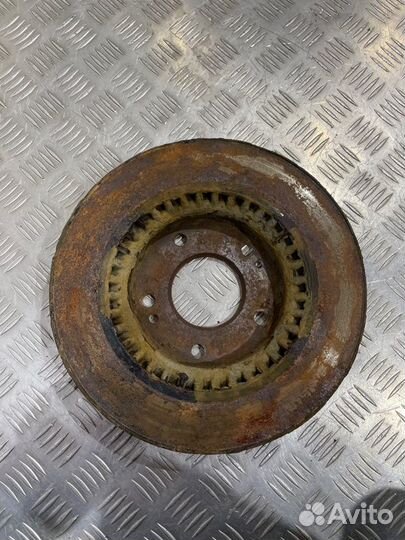 Тормозной диск передний Hyundai Elantra HD G4FC