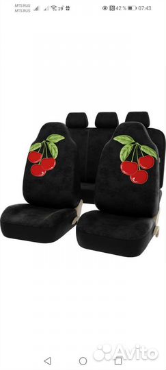 Чехлы на автокресла. Комплект на салон