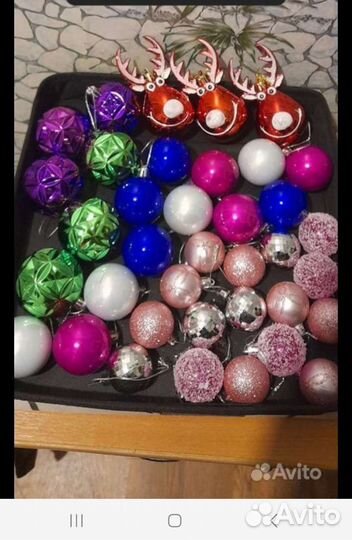 Новогодние украшения на елку за все самовывоз