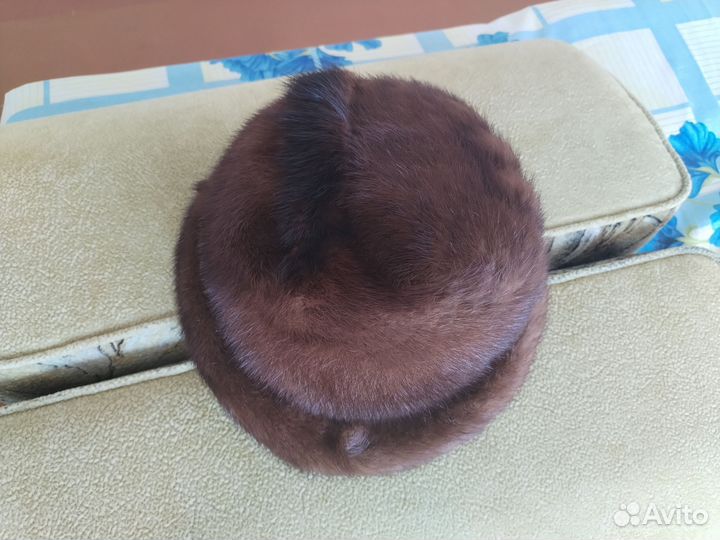 Шапка норковая женская 56 57
