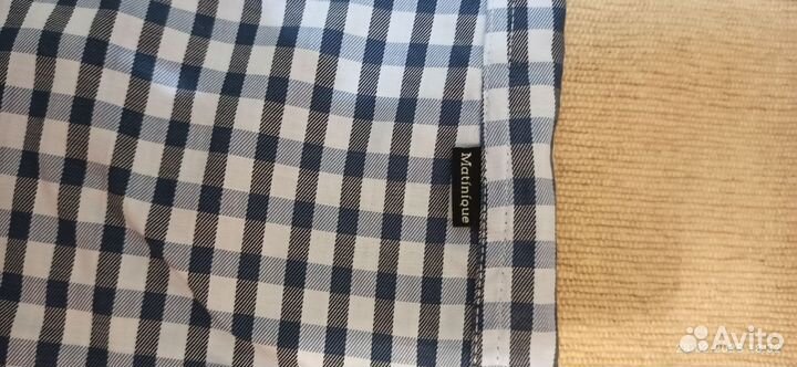 Мужская рубашка в клетку