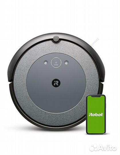Робот-пылесос iRobot Roomba i3, черный
