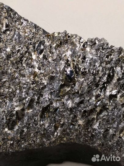 Антраксолит, шунгит, пирит. Зажогинское, Карелия