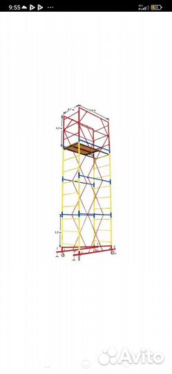 Леса строительные, вышки туры аренда