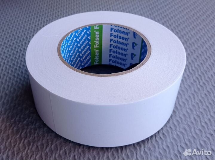 Двухсторонний скотч folsen 50 мм x 50м
