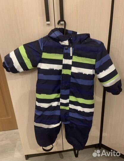 Зимний комбинезон новый 80см