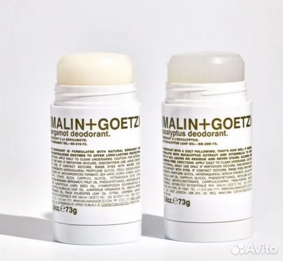 Malin+goetz Eucalyptus Deodorant Дезодорант