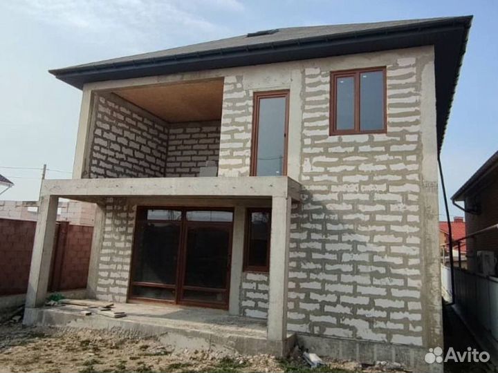 Отделка фасада, короед, штукатурка. Мокрый фасад