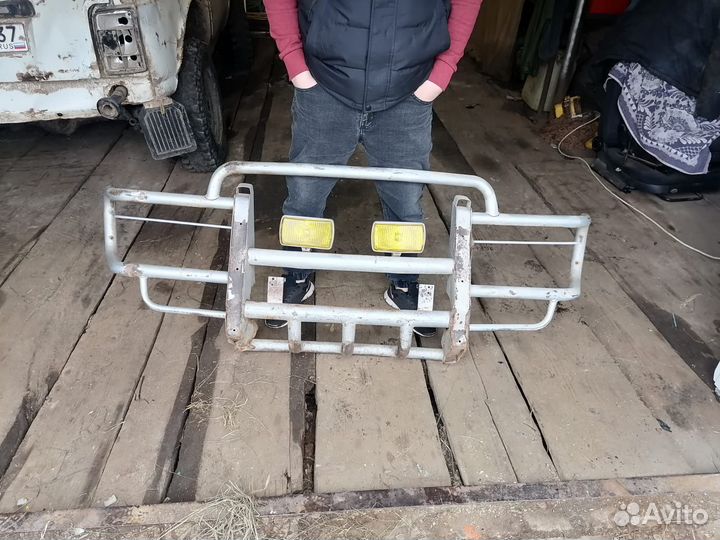 Кенгурятник на ниву