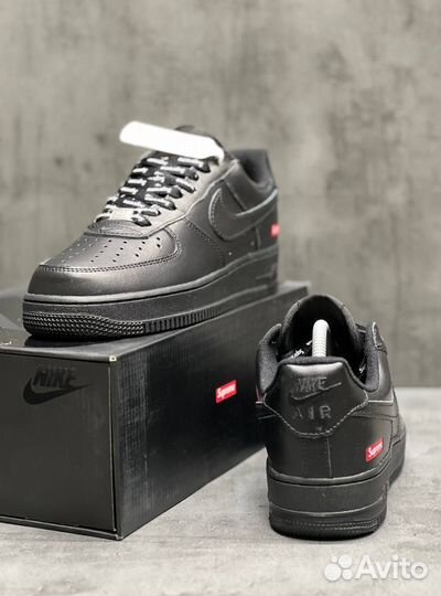 Кроссовки Nike Air Force Supreme черные