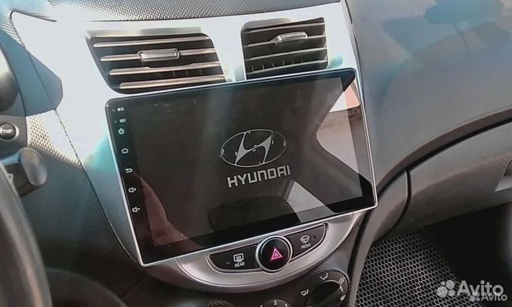 Магнитола Hyundai Solaris 1