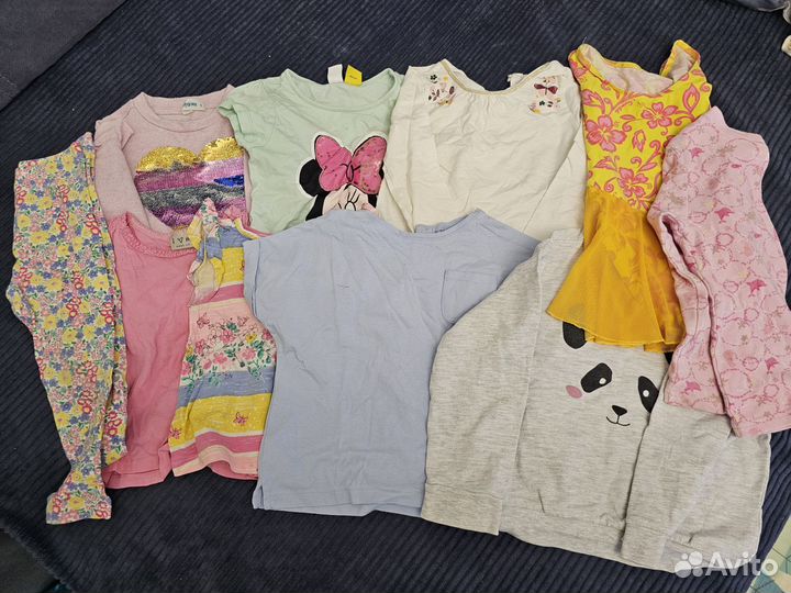 Одежда пакетом на девочку 92-98