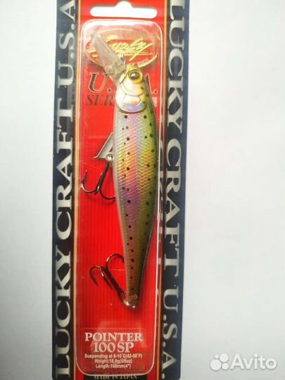 Воблер lucky craft pointer 100 SP
