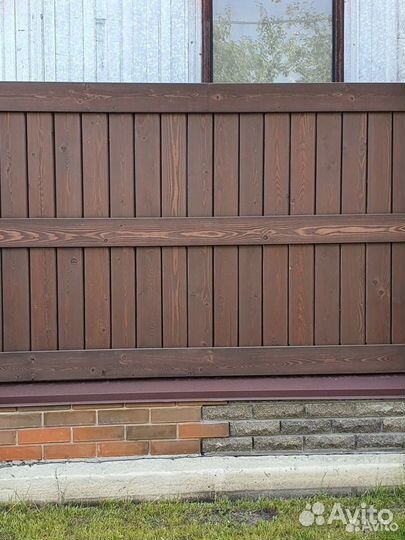 Доска заборная лиственница 20х90х4000мм