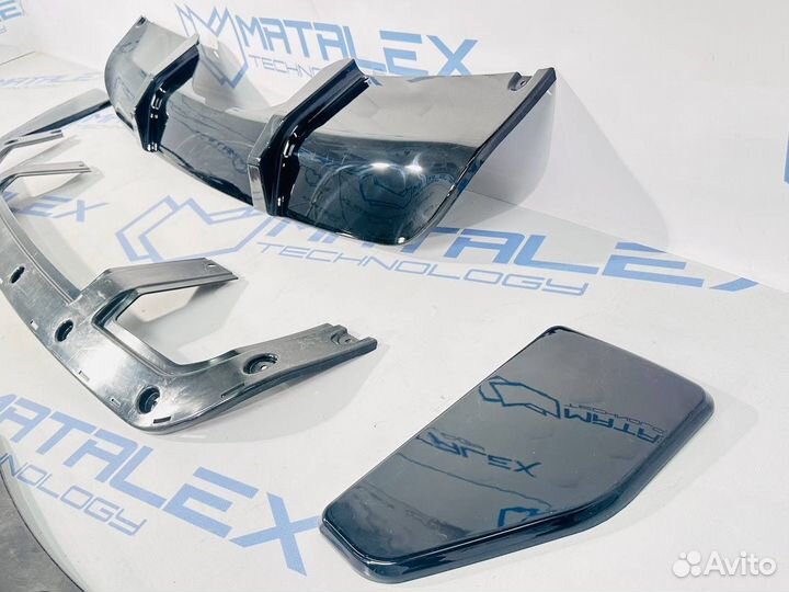 Диффузор с элеронами BMW X5 F15 M performance