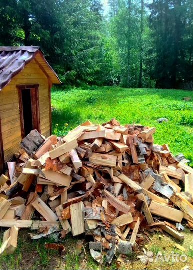 Дрова в укладку любого объема Березовые в Выборге